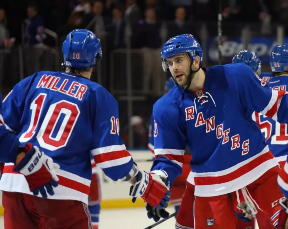 Rangers Open Playoffs With 2-1 Win Over Penguins