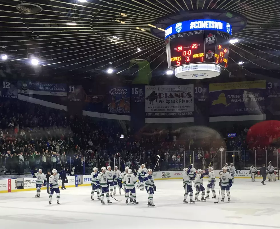 Comets Pour it On Rochester; 8th Straight Win