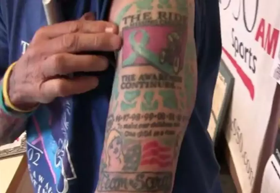Tattoos Commemorate 20 Years Of The Ride For Missing Children