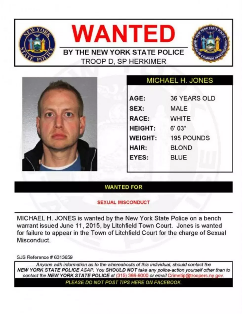 Accused Cow Molester Now Wanted By State Police