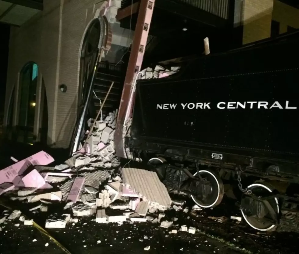 Runaway Train Car Crashes into Union Station in Utica, Crashes Into Car [PHOTOS] [VIDEO]