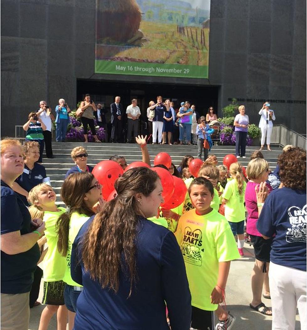 Balloon Launch Held At Munson Williams [VIDEO]