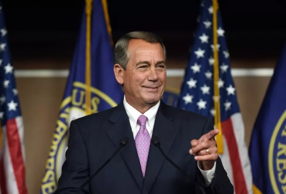 GOP Lawmakers: House Speaker John Boehner to Resign End of October