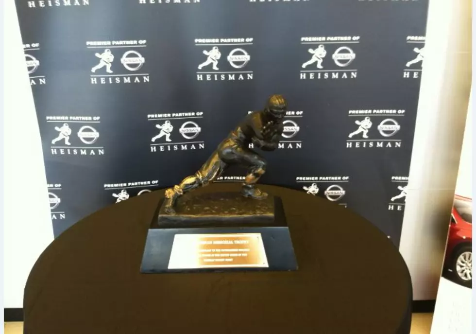 Heisman Trophy At Carbone Nissan