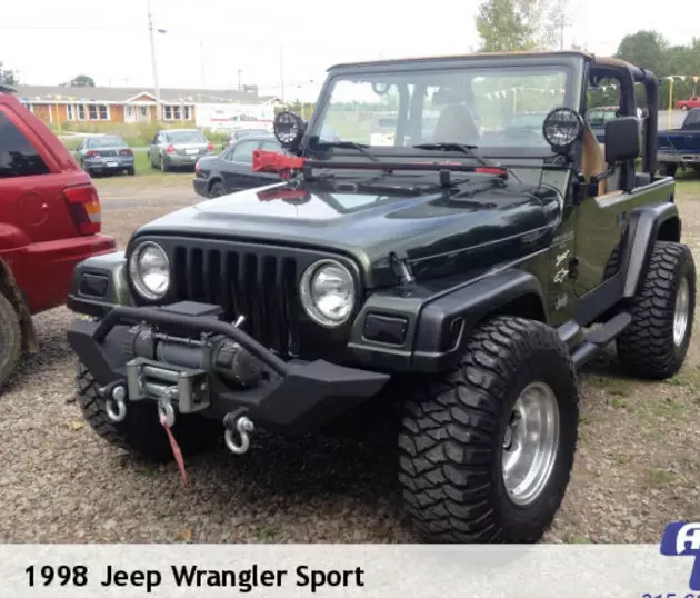 Police Asking for Help Finding Stolen 1998 Jeep Wrangler