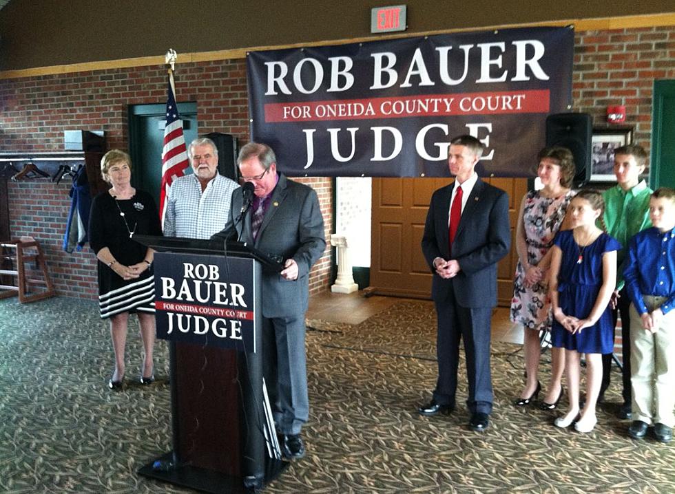 Rob Bauer To Run For Oneida County Court Judge [VIDEO]
