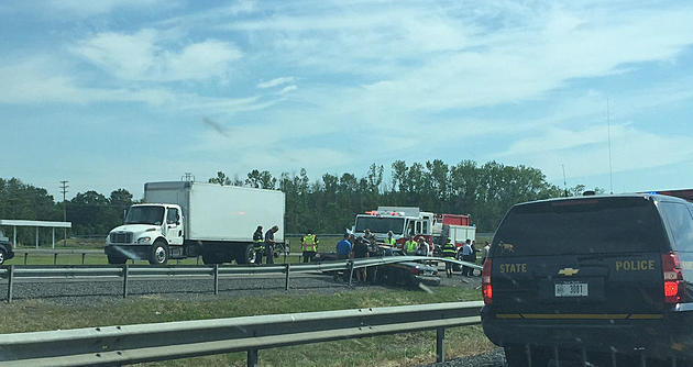 Accident Involving NYSP Car on I-90 Cleared; Traffic Normal