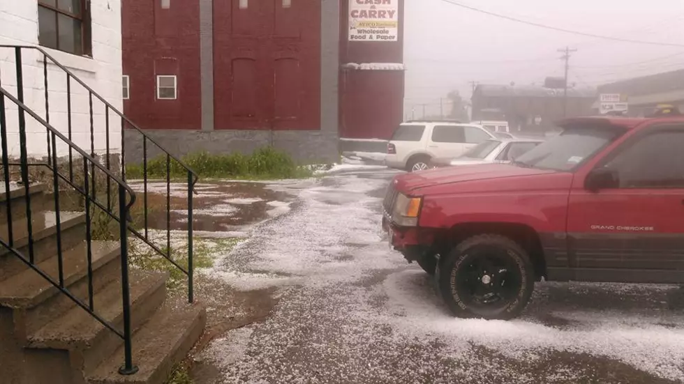 Storms Produce Heavy Rain And Hail [PHOTOS]