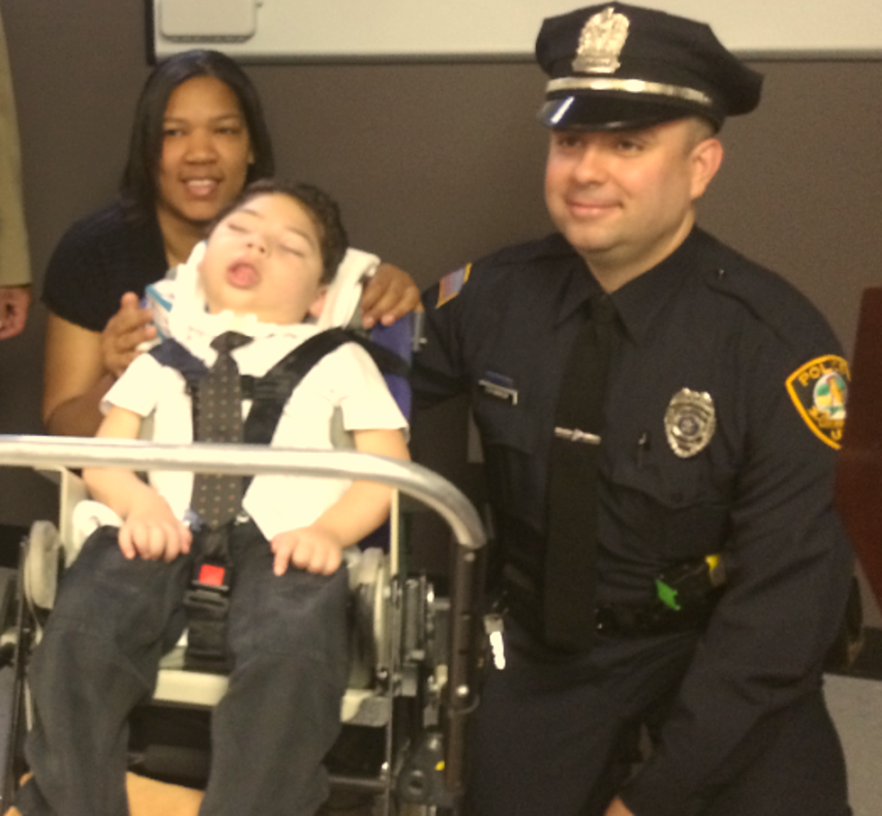 Utica Police Officer Honored For Saving 5 Year Old Utica Boy