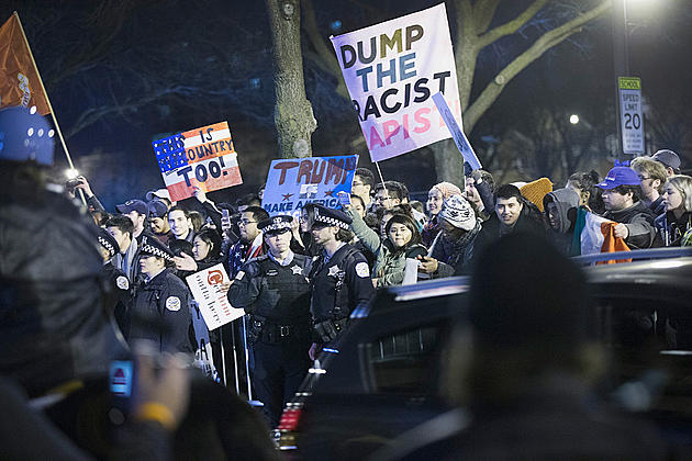 Thousands March In NYC To Protest Trump