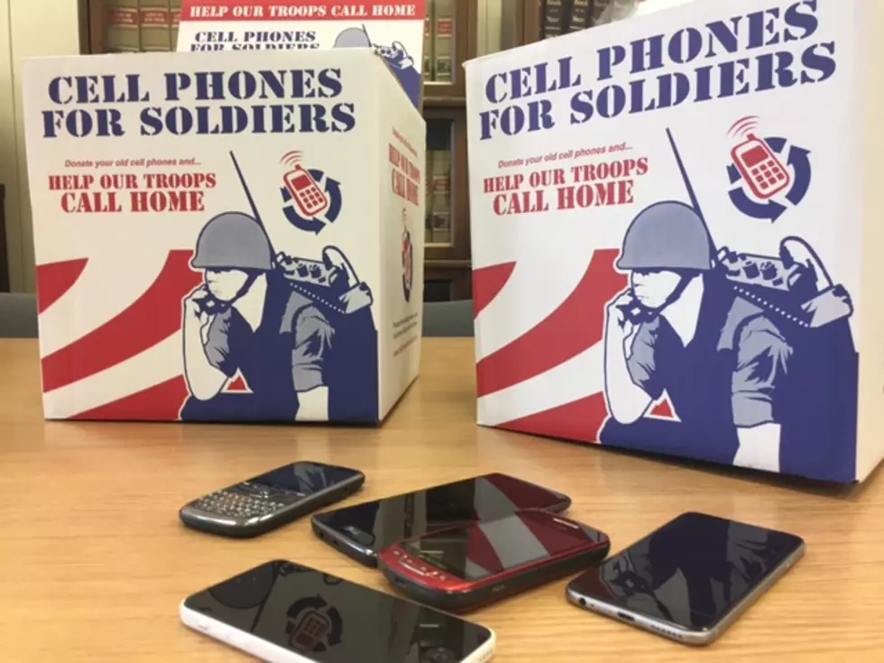 Old Cell Phones Turned Into Calling Cards For Active Service Members