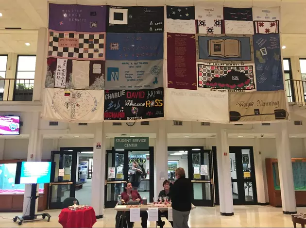 MVCC Hosts Display Of AIDS Memorial Quilt