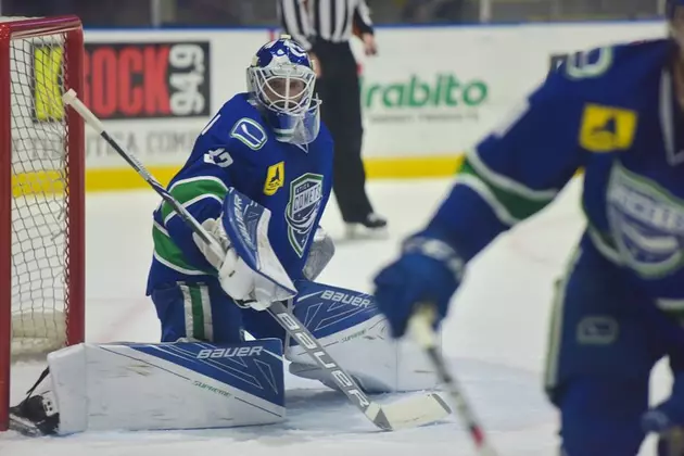 Comets Goalie Bachman Named AHL Player of the Week