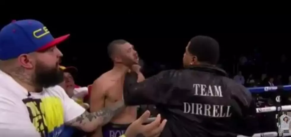 VIDEO: Boxer&#8217;s Uncle Throws  Sucker Punch in Ring, Now Wanted by Police