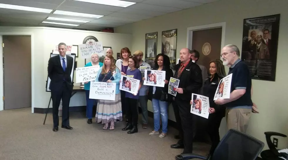 Activists Deliver Score On American Health Care Act To Tenney’s Office