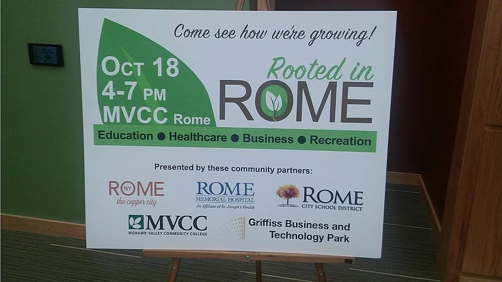 Rooted In Rome Event To Be Held October 18th