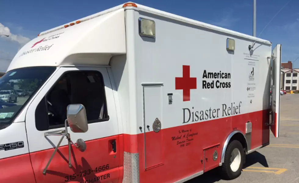 Red Cross Workers Bring Comfort Following Halloween Floods