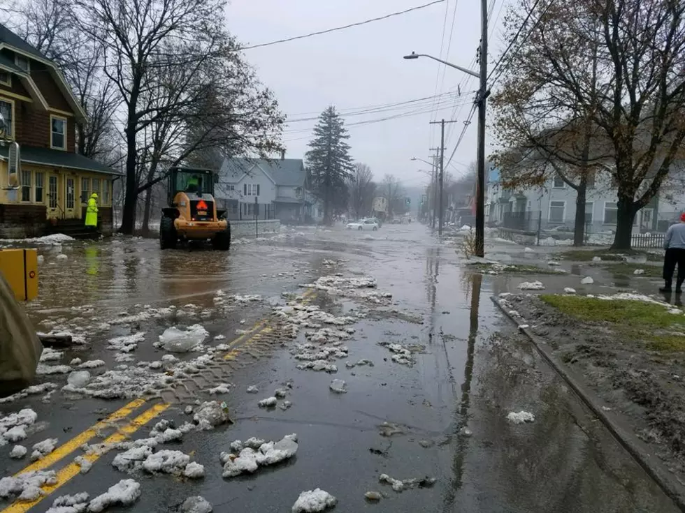 Ice Build-Up Leads to Flooding in Ilion And Other Areas Of Central New York