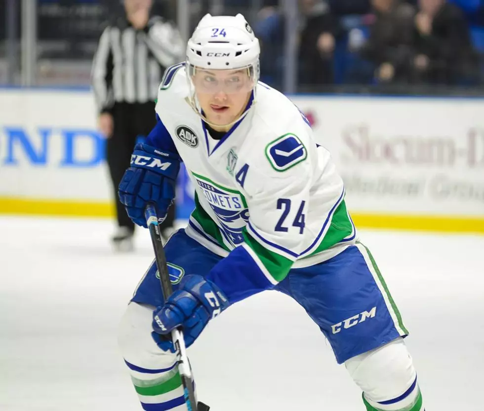 Comets&#8217; Reid Boucher AHL Player of the Month