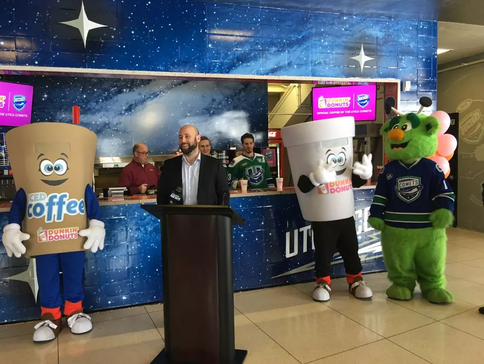 Dunkin' Donuts Named Official Coffee Of Utica Comets