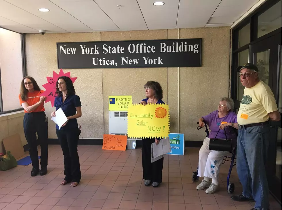 Solar Energy Advocates Pushing For Griffo Bill