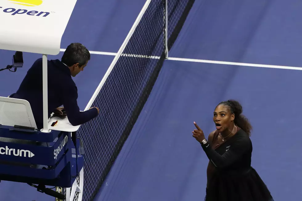 Williams loses game for arguing during US Open loss to Osaka