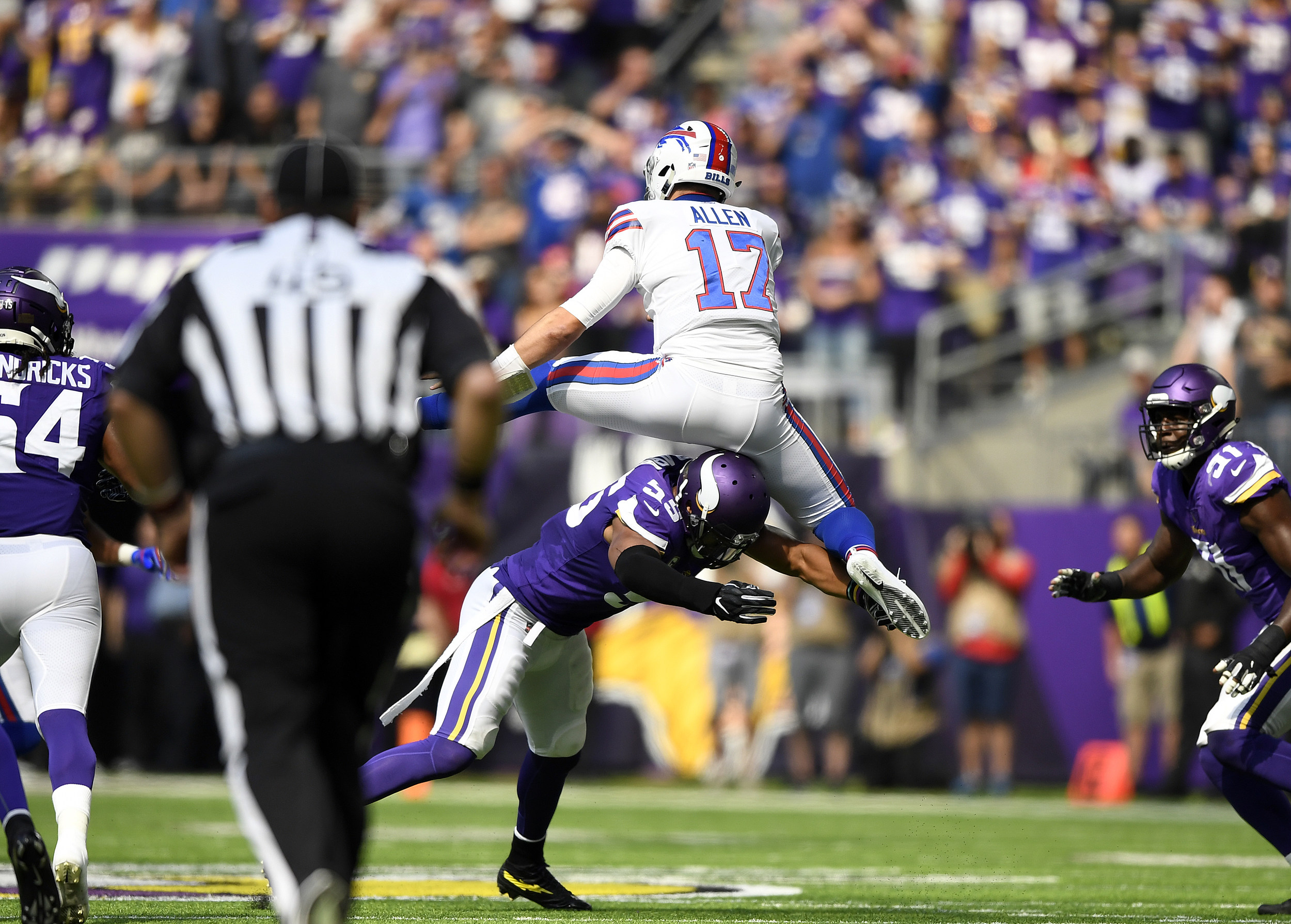 Vikings stun Josh Allen, Bills in overtime after arguably wildest