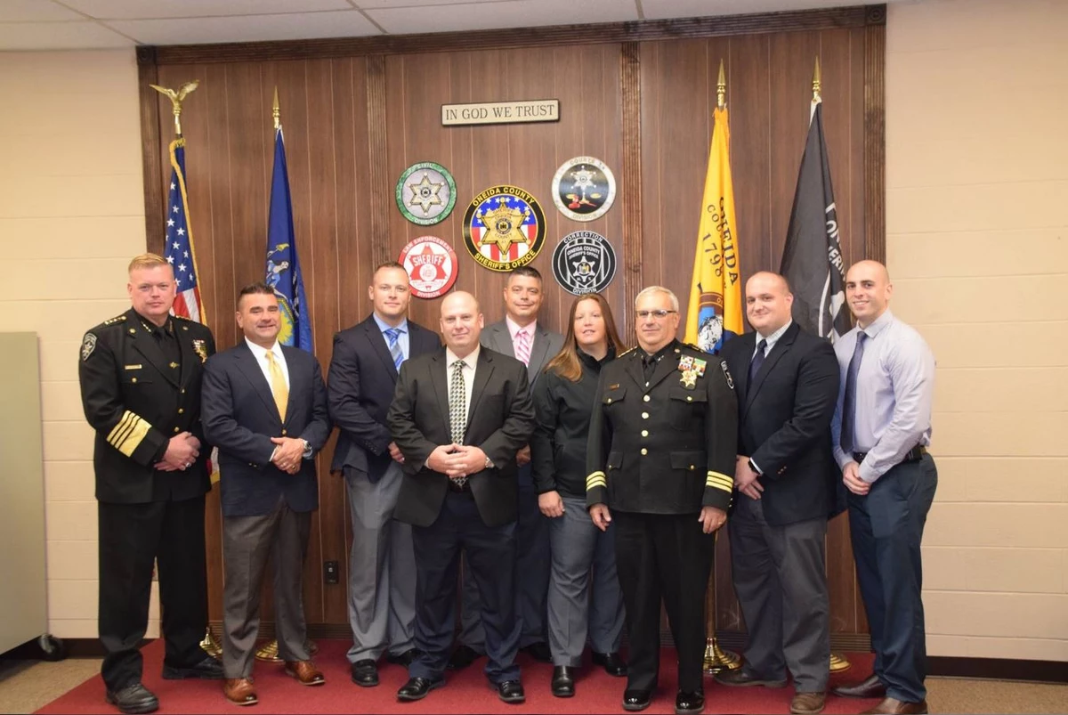 Oneida County Sheriff's Office Holds Swearing In Ceremony
