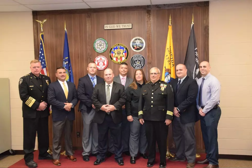 Oneida County Sheriff&#8217;s Office Holds Swearing In Ceremony