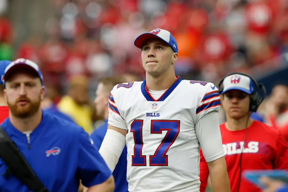 Allen Hurts Elbow, Bills Lose on Late Pick By Backup QB Peterman