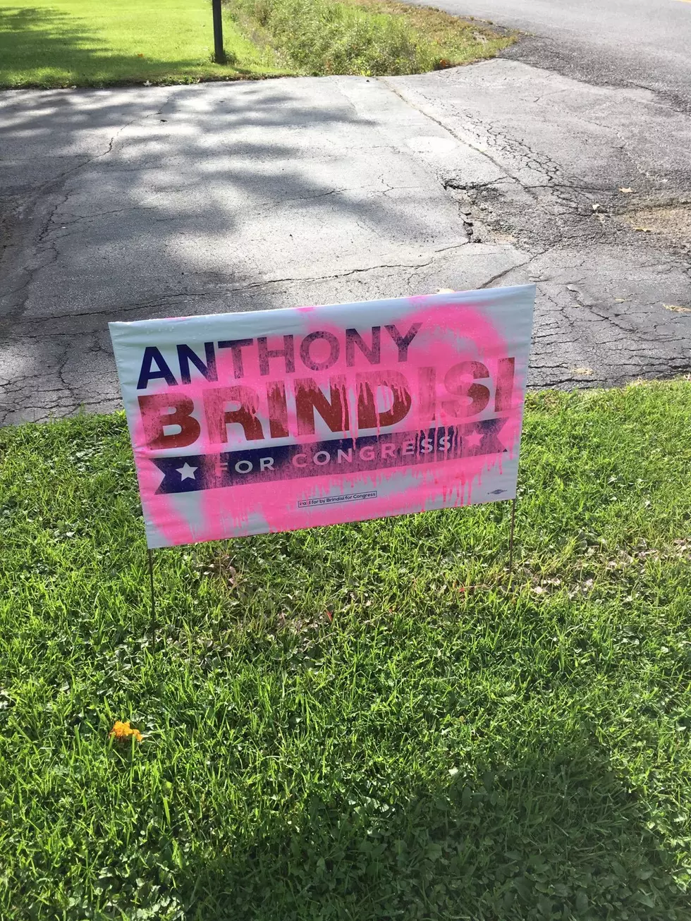 Tenney And Brindisi Spar Over Vandalized Campaign Signs
