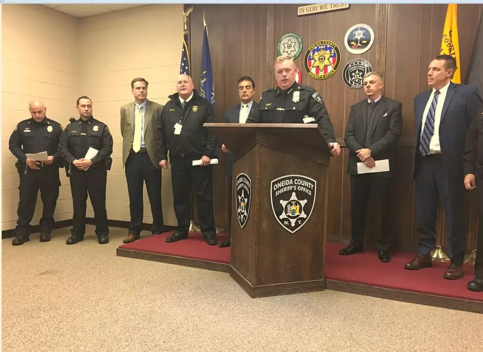Oneida County Sheriff&#8217;s And Utica Police Announce Partnerships