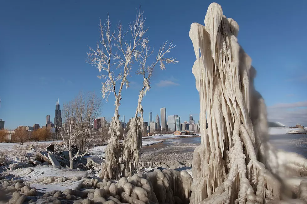 High Winds Cut Power, Inundate Lake Erie Shoreline With Ice