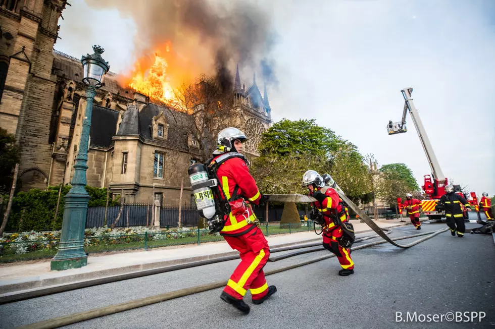 Notre Dame Fire-Firefighting Tactics