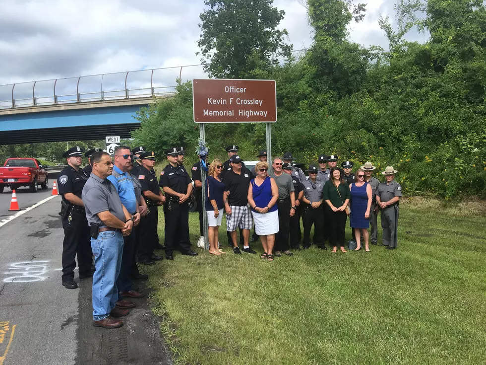 Part Of Route 69 Renamed For Officer Kevin Crossley