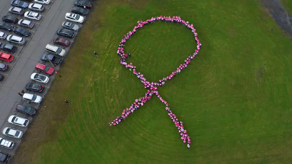 MVHS And The Community Create A Human Pink Ribbon