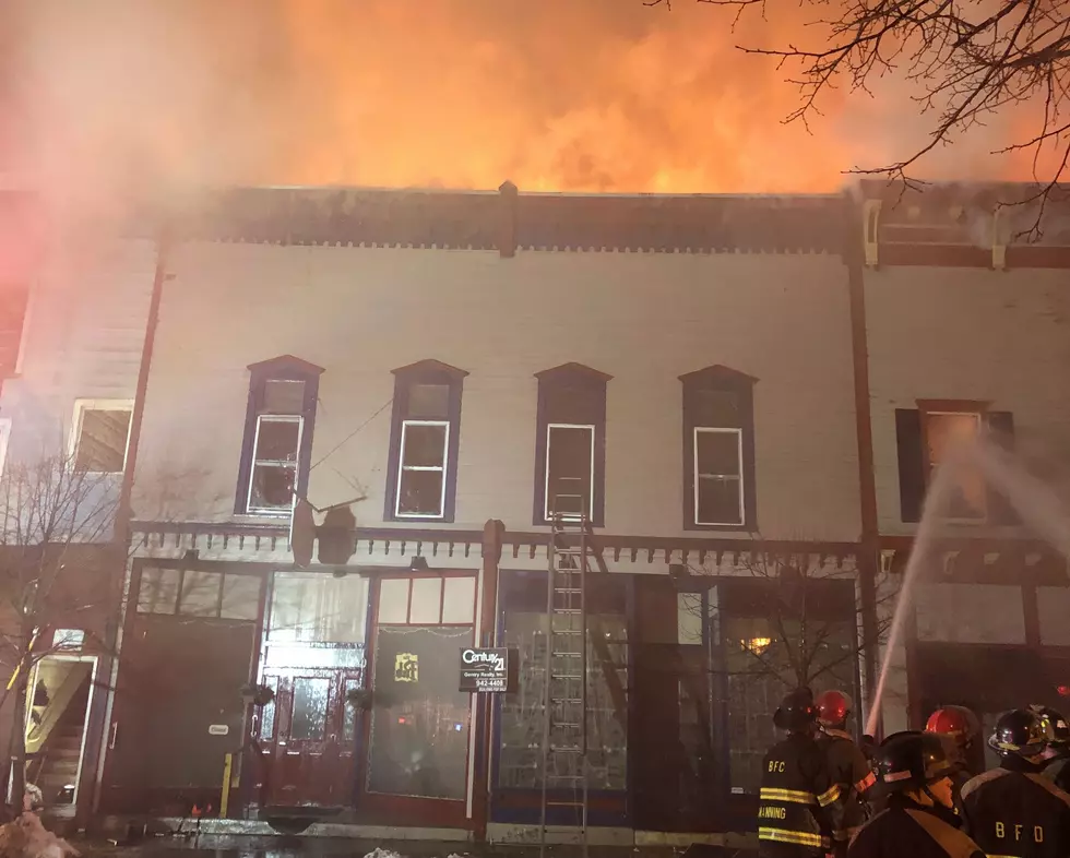 Massive Fire Destroys Multiple Buildings In Boonville