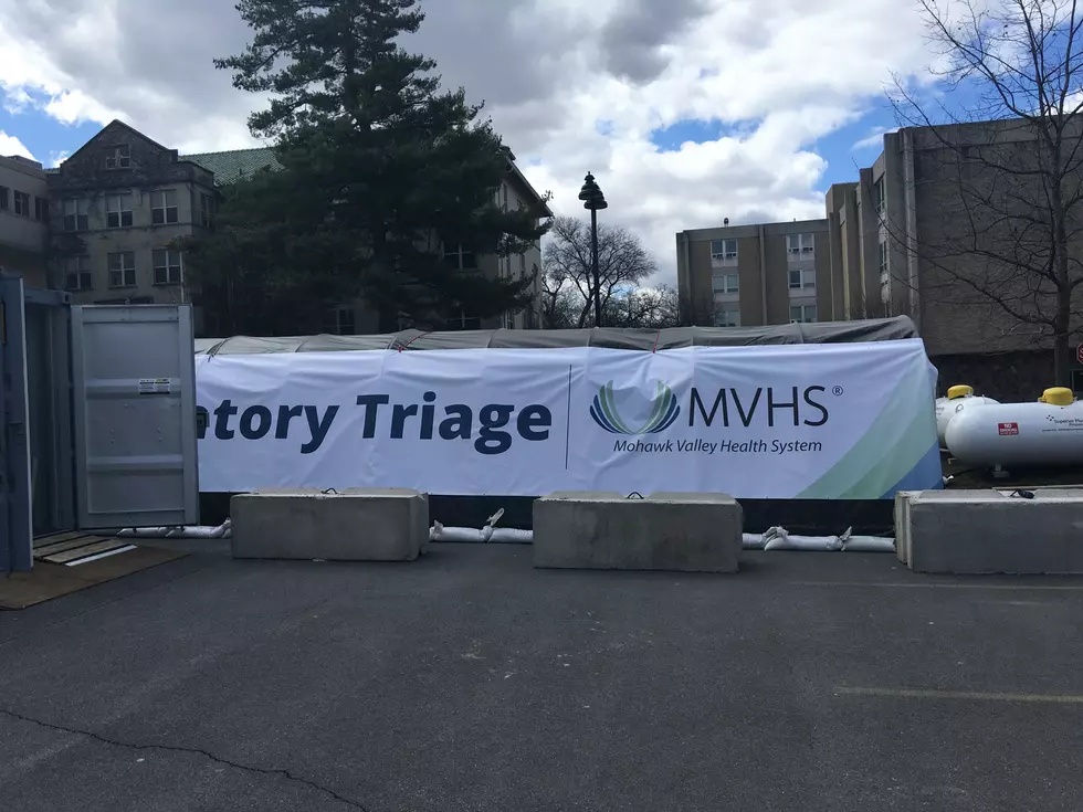 MVHS Opens Triage Tents At St. Luke&#8217;s And St. Elizabeth Hospitals