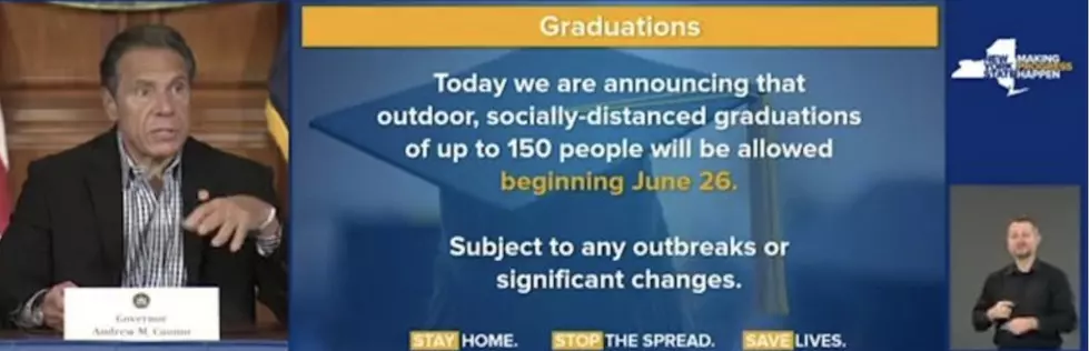 Screenshot from Governor Cuomo briefing