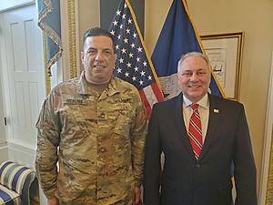 Utica National Guard Member Meets Several Notable U.S. Senators...