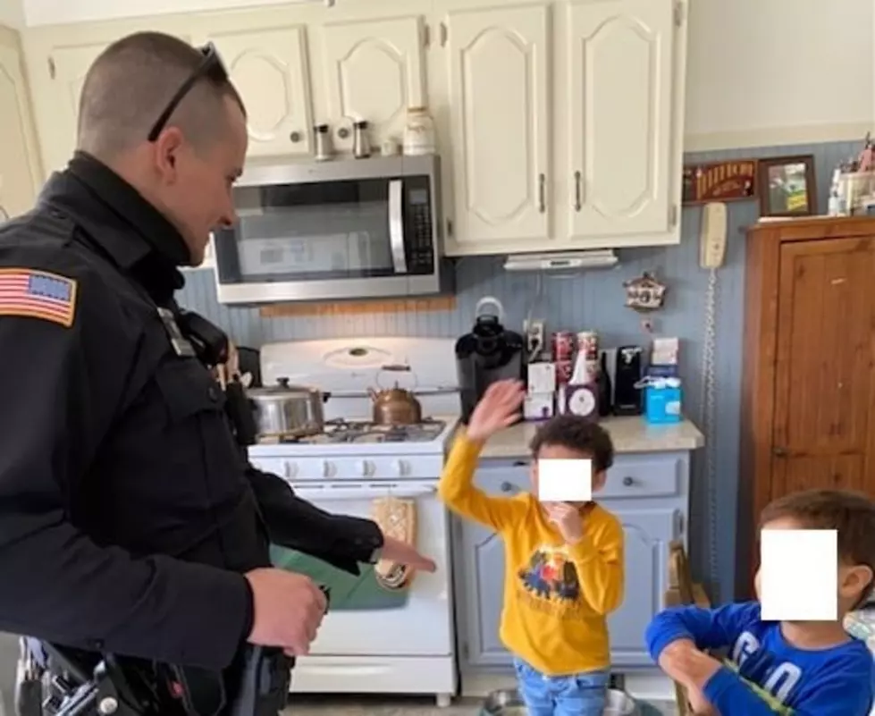 Utica Police Officer Brings Immense Joy To Two Young Boys Having a Rough Time