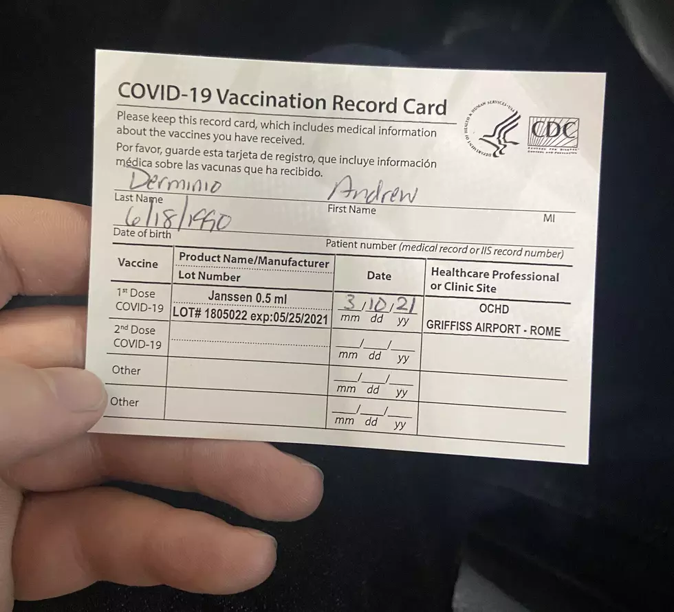 What It's Like To Get The COVID-19 Vaccine in Rome, NY