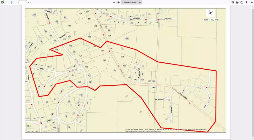 Water Main Break Affecting Service In  Parts Of New Hartford