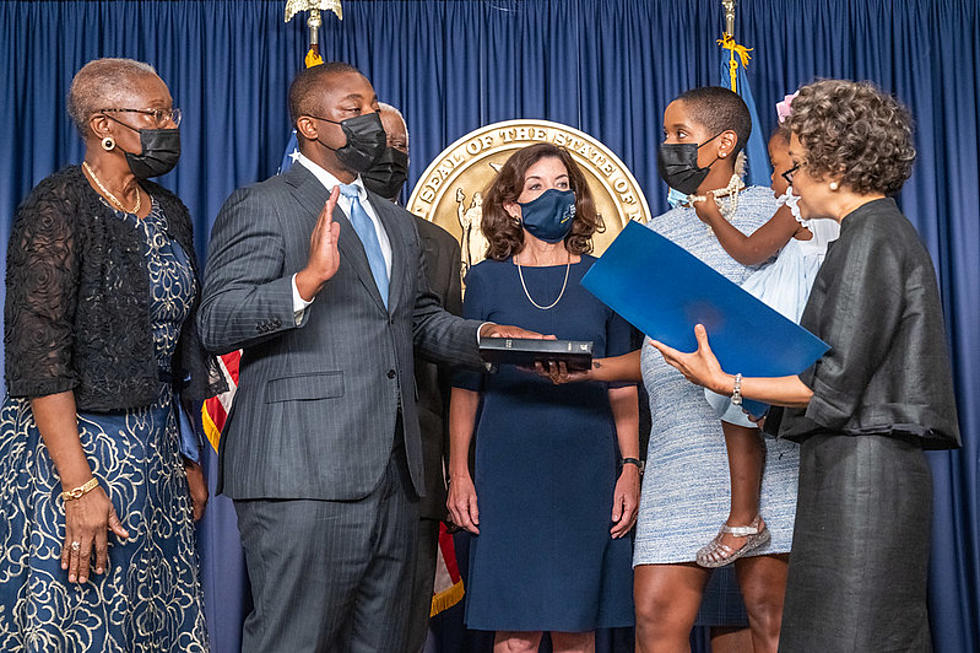 Brian Benjamin Is Sworn In As New York Lieutenant Governor