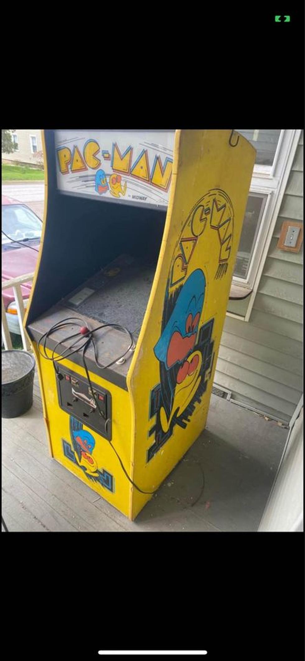Got Pac Man Fever? You Can Own An Original Pac Man Arcade Game