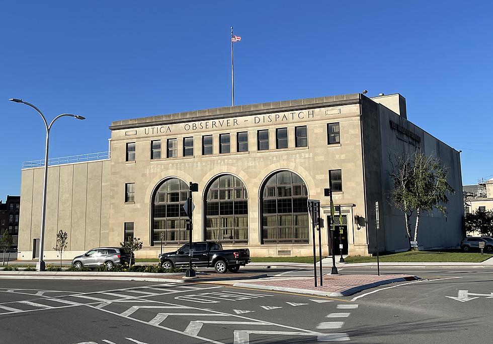 Who Purchased the Enormous Observer-Dispatch Building in Utica?