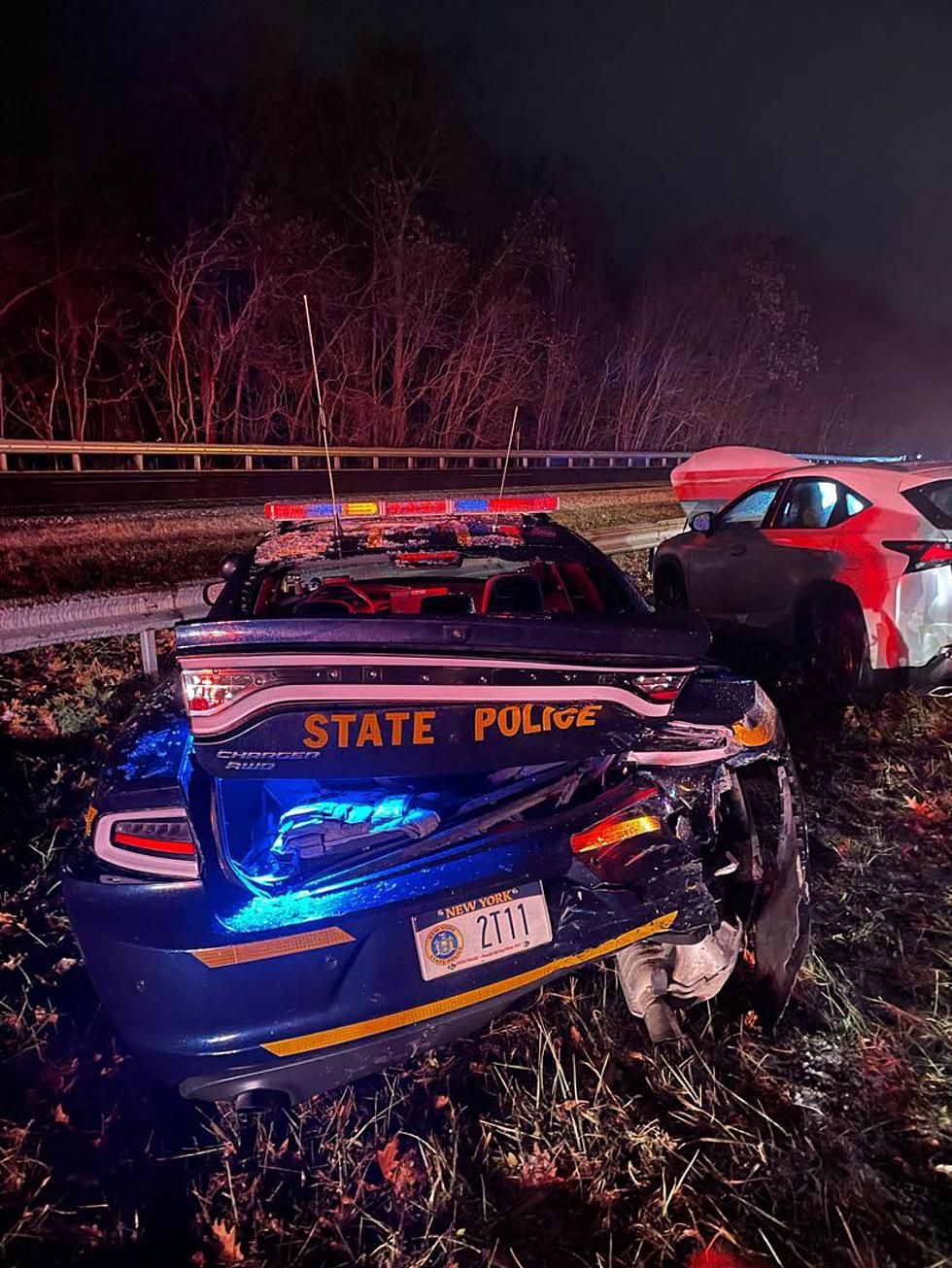 Three People Hospitalized After &#8216;Move Over&#8217; Crash in Ulster