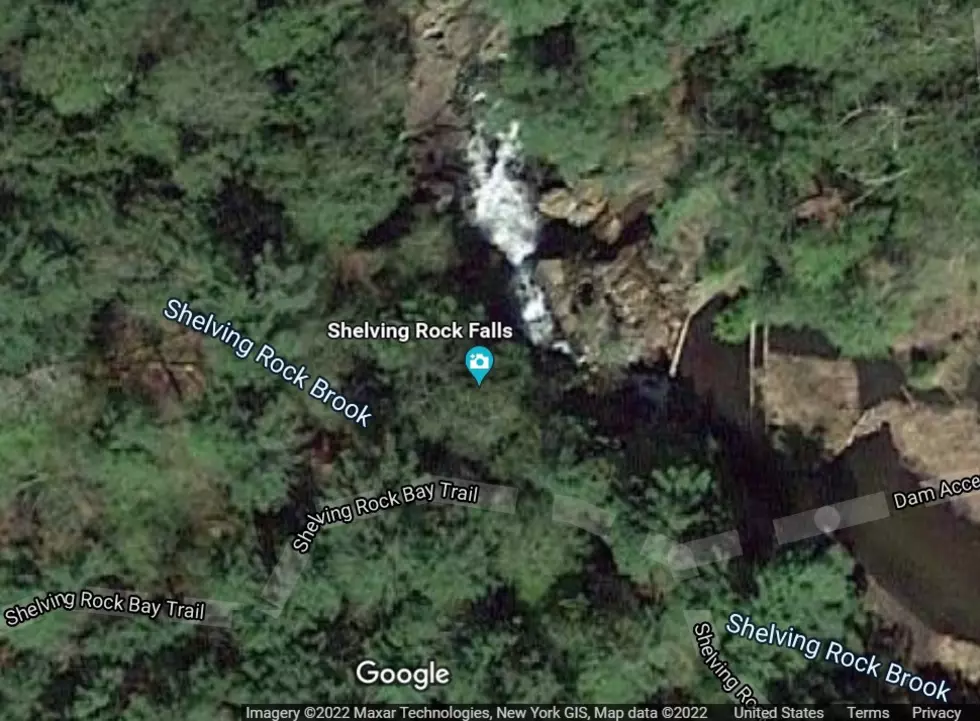 Shelving Rock Falls Photo Credit: Google Maps 2022