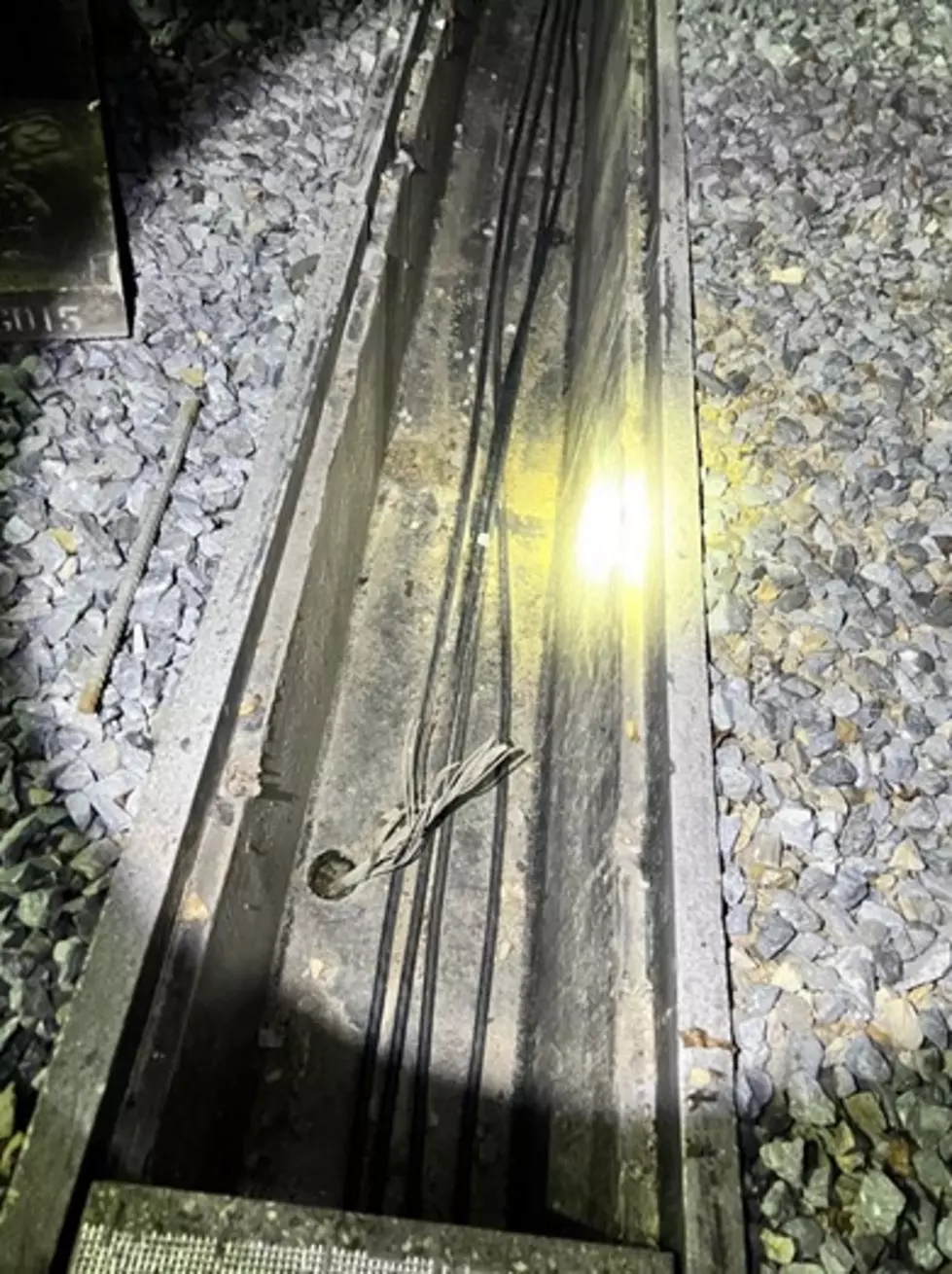 Copper Wires in Central Hudson Substation Photo Courtesy: New York State Police (January 2021)