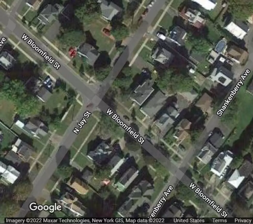 North Jay Street and West Bloomfield Street in Rome, New York via Google Maps 2022